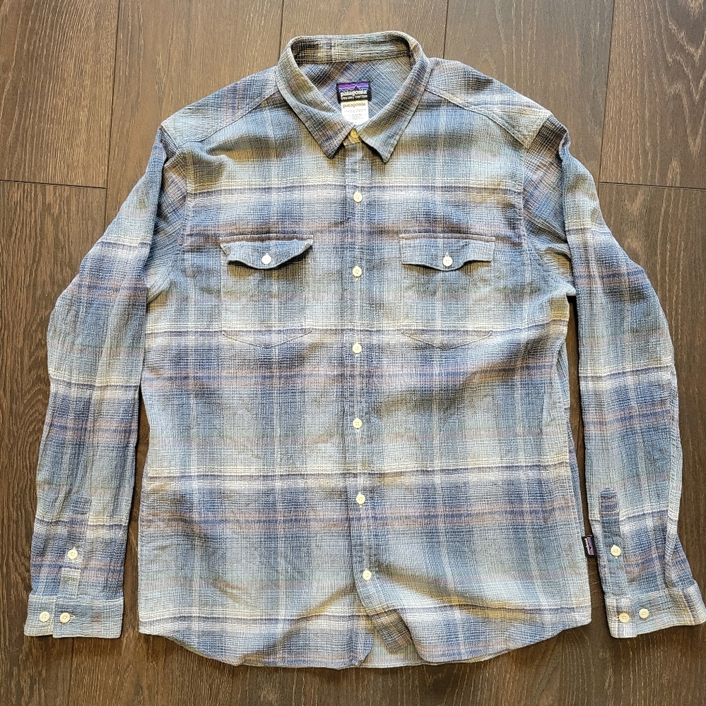 Patagonia Men's Long-sleeved A/C Steersman Shirt, Large